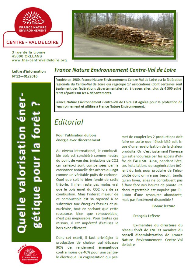 LettreInfo NC 12 Foret